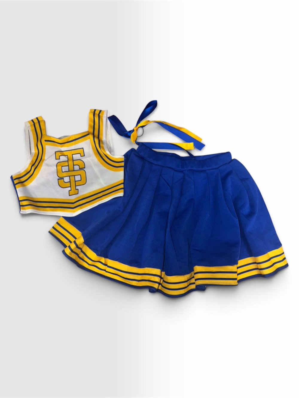 Girls cheerleading costume for Halloween